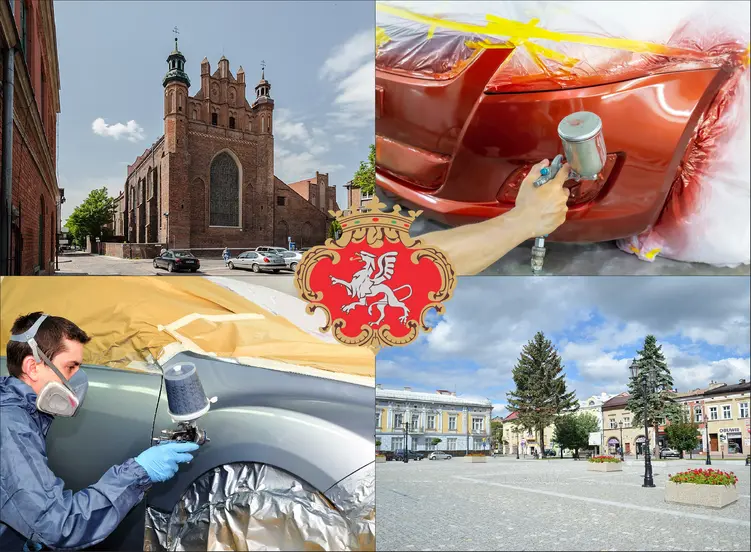 Brzesko - cennik lakierowania samochodów - sprawdź ceny u lokalnych lakierników