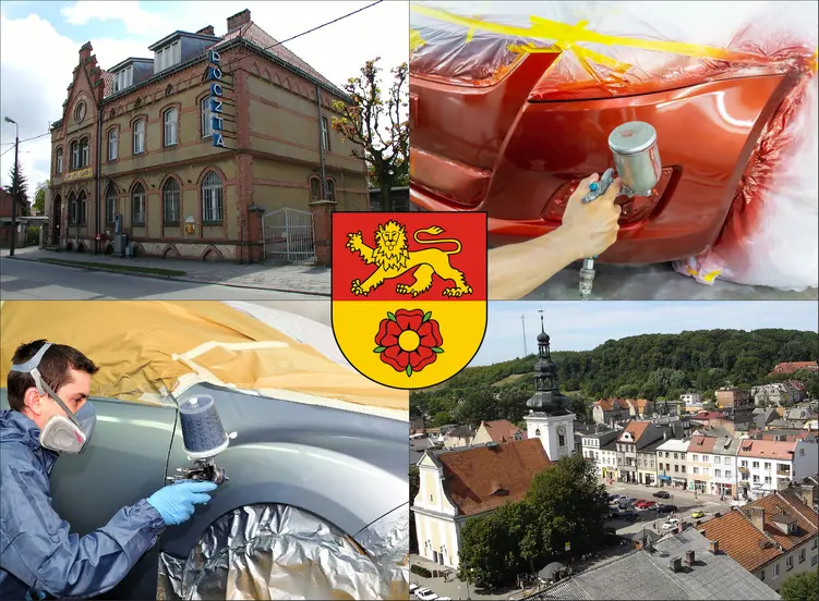 Nowe Miasto Lubawskie - cennik lakierowania samochodów - sprawdź ceny u lokalnych lakierników