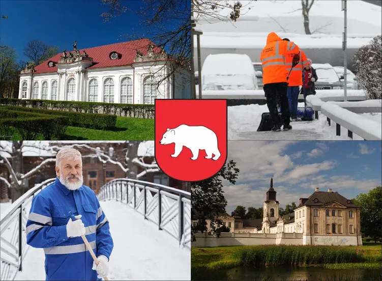 Radzyń Podlaski - cennik odśnieżania - zobacz lokalne ceny usuwania śniegu