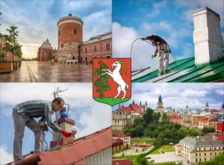 Lublin - cennik malowania dachów