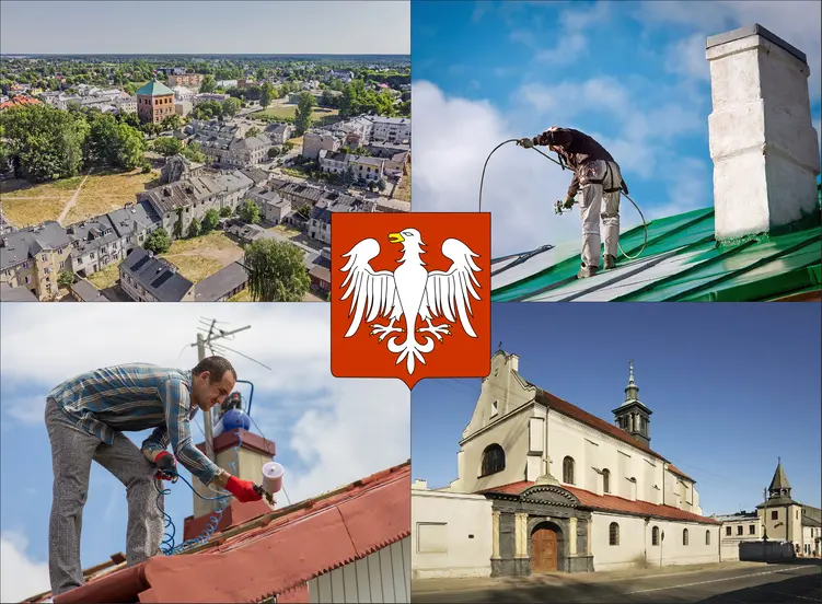 Piotrków Trybunalski - cennik malowania dachów - zobacz lokalne ceny