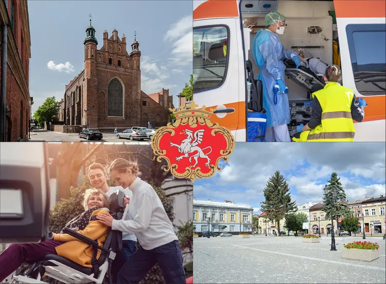 Brzesko - cennik transportu medycznego