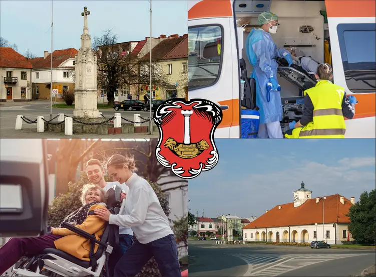 Staszów - cennik transportu medycznego - zobacz lokalne ceny transportu sanitarnego