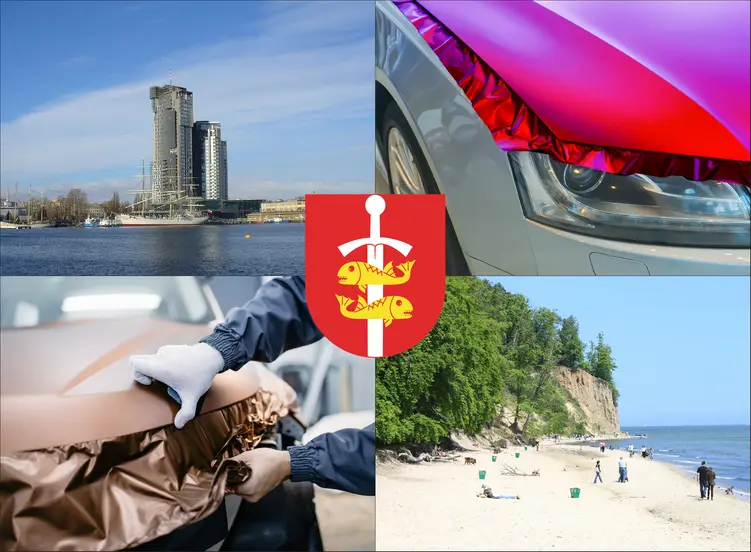 Gdynia - cennik oklejania samochodów