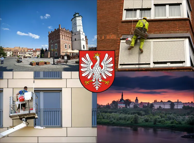Sandomierz - cennik mycia elewacji - sprawdź lokalne ceny czyszczenia elewacji