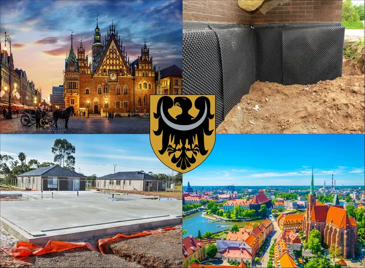 Wrocław - cennik budowy i izolacji fundamentów