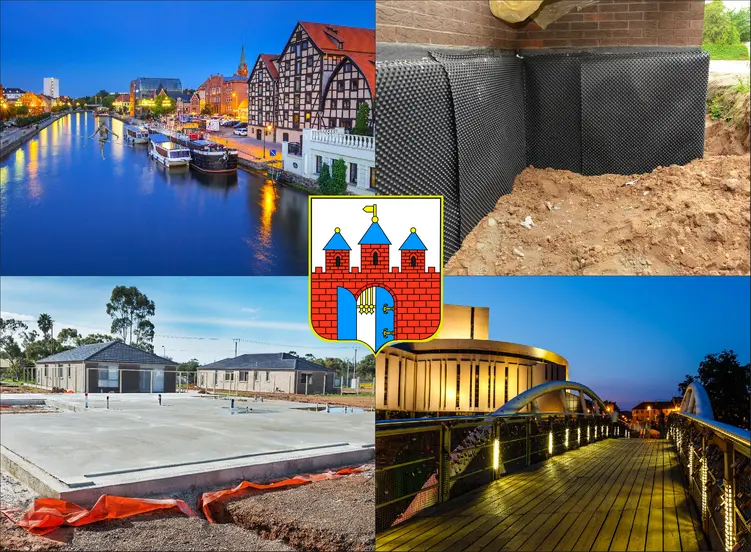 Bydgoszcz - cennik budowy i izolacji fundamentów