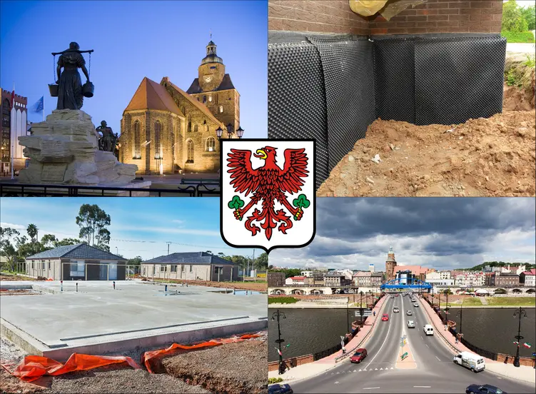 Gorzów Wielkopolski - cennik budowy i izolacji fundamentów