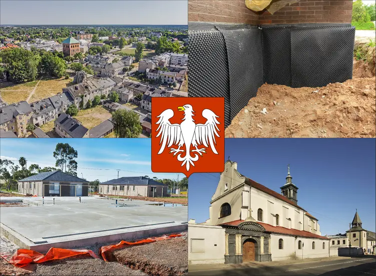 Piotrków Trybunalski - cennik budowy i izolacji fundamentów - sprawdź ceny hydroizolacji fundamentów w okolicy