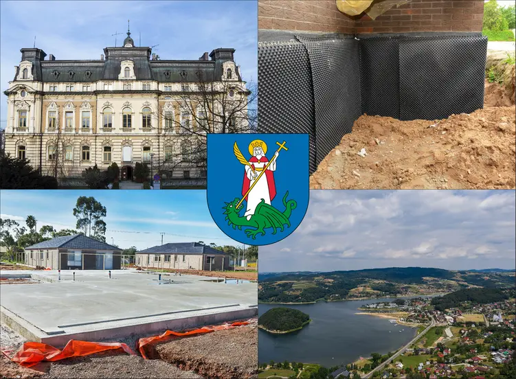 Nowy Sącz - cennik budowy i izolacji fundamentów