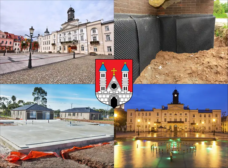Płock - cennik budowy i izolacji fundamentów - sprawdź ceny hydroizolacji fundamentów w okolicy