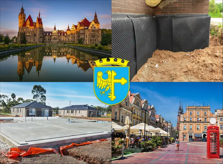 Opole - cennik budowy i izolacji fundamentów