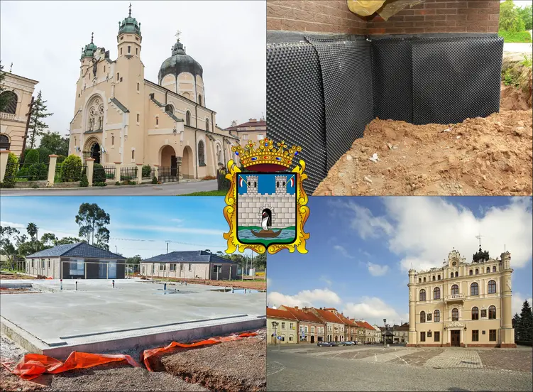 Jarosław - cennik budowy i izolacji fundamentów