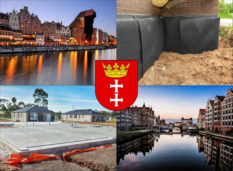 Gdańsk - cennik budowy i izolacji fundamentów