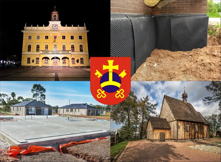 Ostrów Wielkopolski - cennik budowy i izolacji fundamentów