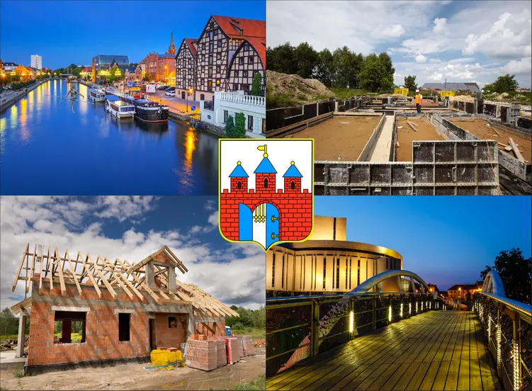 Bydgoszcz - cennik budowy domów