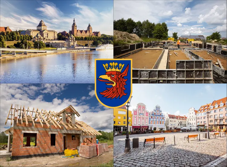 Szczecin - cennik budowy domów
