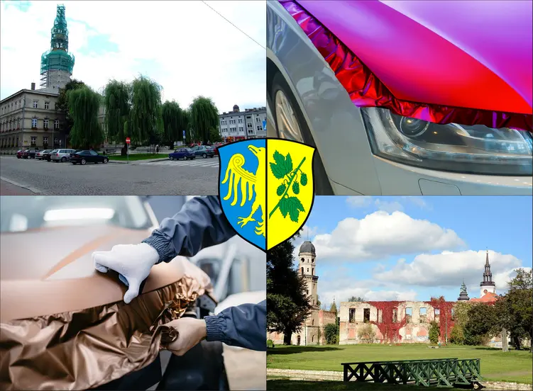 Strzelce Opolskie - cennik oklejania samochodów - sprawdź ceny obklejania aut