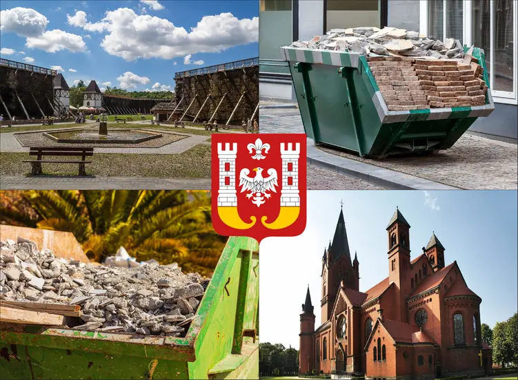 Inowrocław - cennik kontenerów na gruz