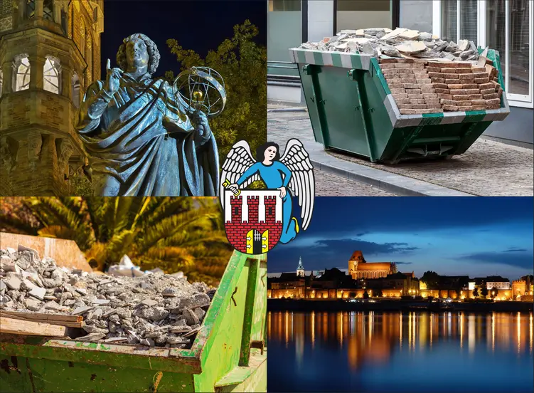 Toruń - cennik kontenerów na gruz