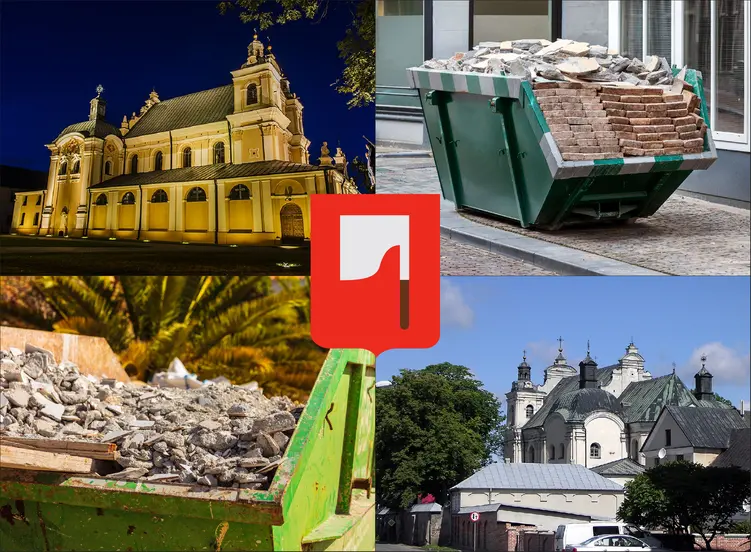 Opole Lubelskie - cennik kontenerów na gruz