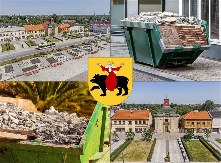 Tomaszów Mazowiecki - cennik kontenerów na gruz - zobacz lokalne ceny