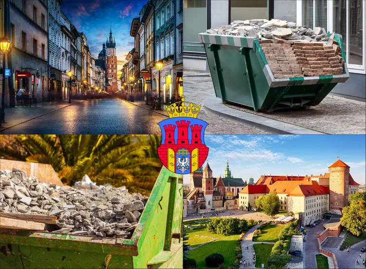 Kraków - cennik kontenerów na gruz