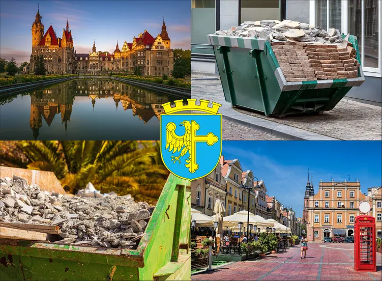 Opole - cennik kontenerów na gruz