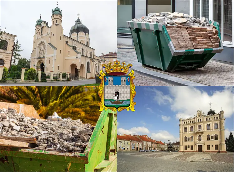 Jarosław - cennik kontenerów na gruz