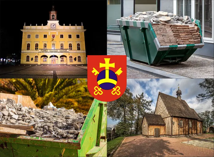 Ostrów Wielkopolski - cennik kontenerów na gruz