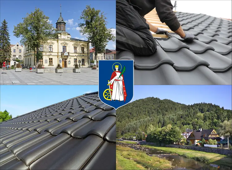Nowy Targ - cennik pokryć dachowych - sprawdź lokalne ceny dachówek