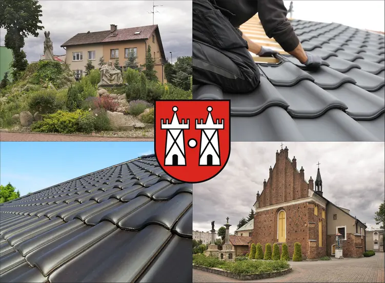 Płońsk - cennik pokryć dachowych - sprawdź lokalne ceny dachówek