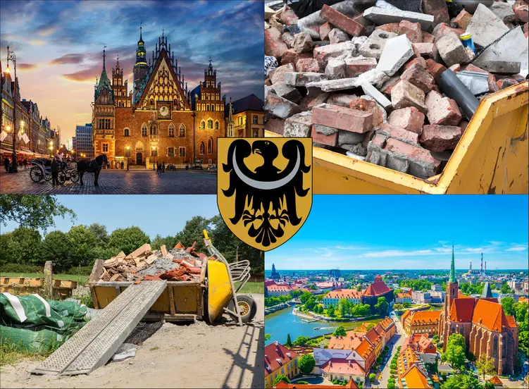Wrocław - cennik wywozu gruzu w kontenerach