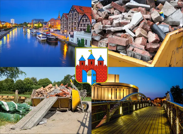 Bydgoszcz - cennik wywozu gruzu - sprawdź lokalne ceny kontenerów na gruz