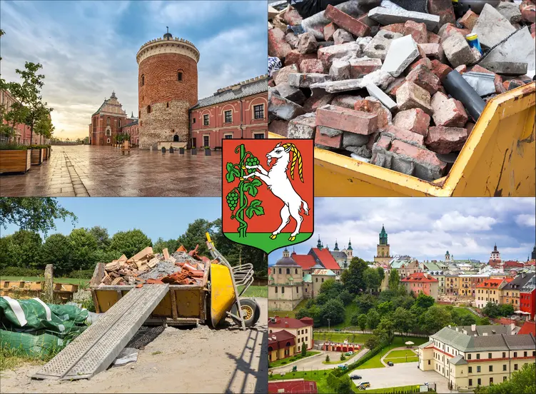 Lublin - cennik wywozu gruzu - sprawdź lokalne ceny kontenerów na gruz