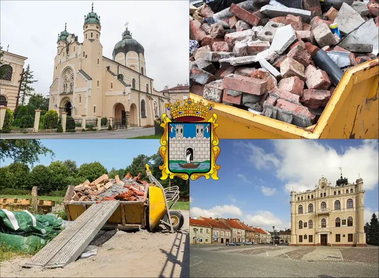 Jarosław - cennik wywozu gruzu w kontenerach