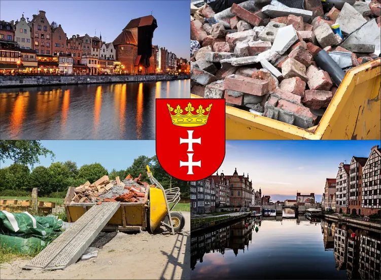 Gdańsk - cennik wywozu gruzu w kontenerach