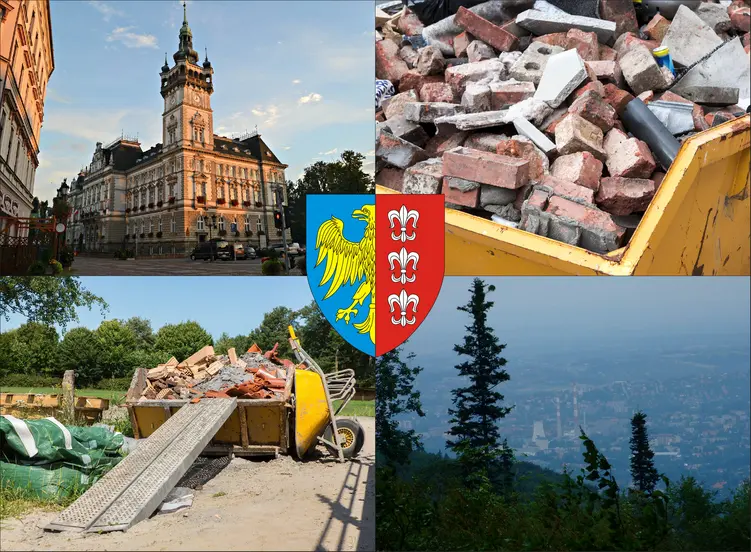 Bielsko-Biała - cennik wywozu gruzu - sprawdź lokalne ceny kontenerów na gruz