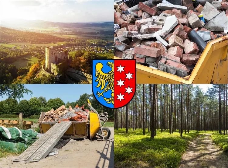 Lubliniec - cennik wywozu gruzu - sprawdź lokalne ceny kontenerów na gruz