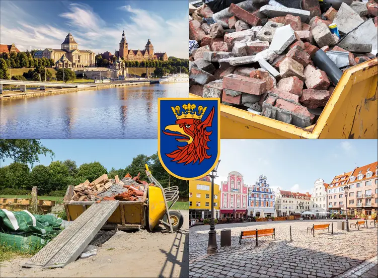 Szczecin - cennik wywozu gruzu - sprawdź lokalne ceny kontenerów na gruz