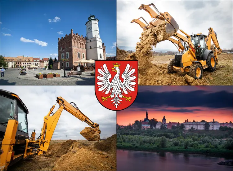 Sandomierz - cennik robót ziemnych - sprawdź lokalne ceny prac ziemnych