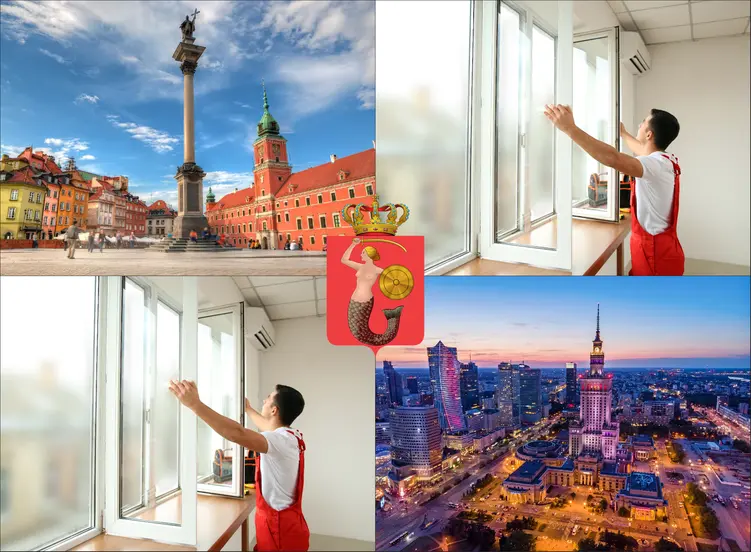 Warszawa - cennik wymiany i montażu okien