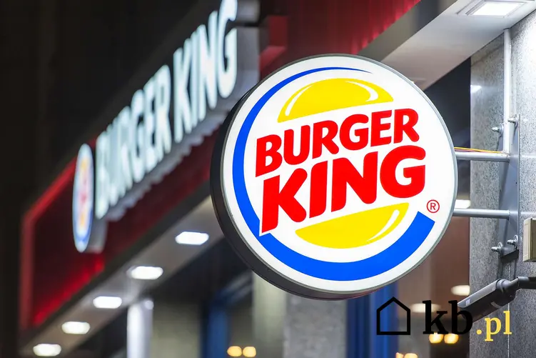 Widok na restaurację Burger King
