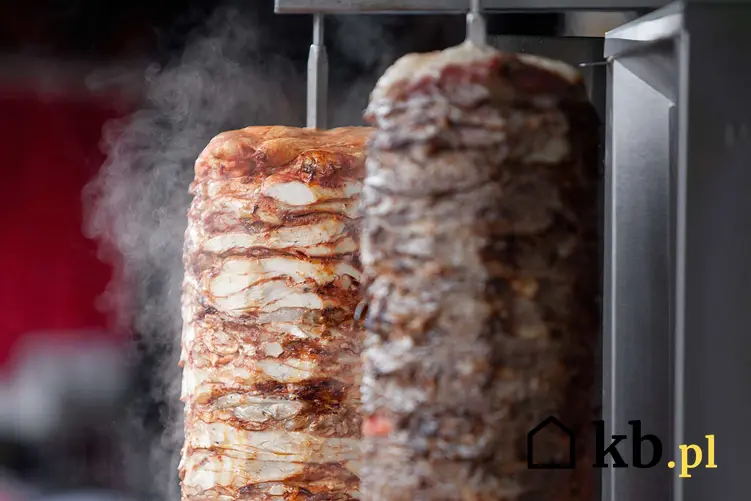 Pieczone mięso na kebaba