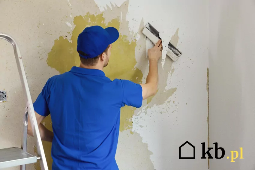 Usuwanie starej farby ze ścian - cennik