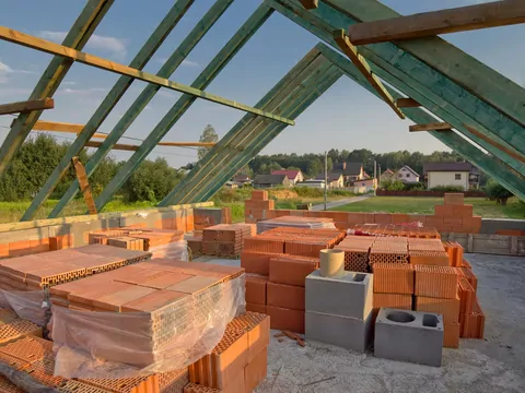 Ilustracja dla więźba dachowa