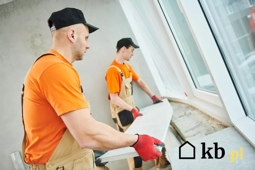 Montaż parapetów wewnętrznych - sprawdź ceny.