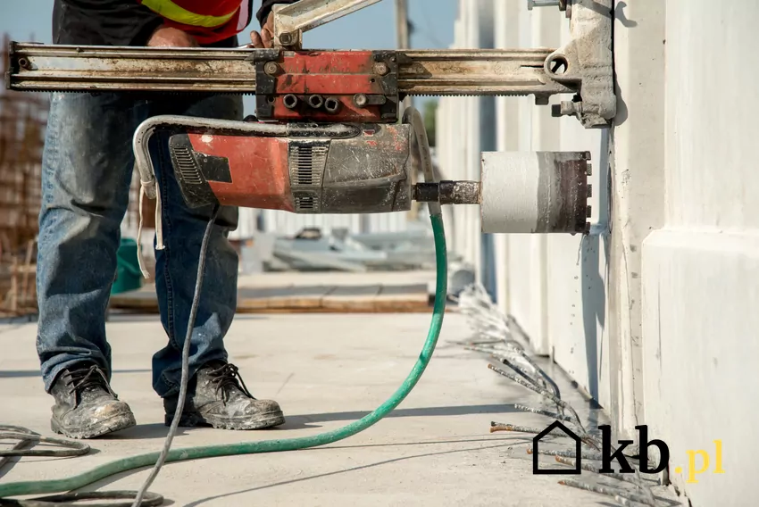 Wykucie otworu w ścianie nośnej - cennik