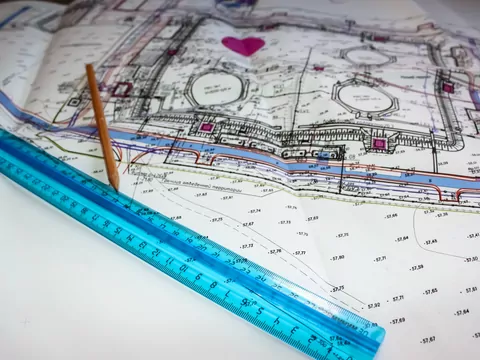 Ilustracja dla mapa do celów projektowych