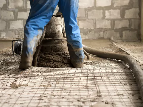 Ilustracja dla posadzka z mixokreta